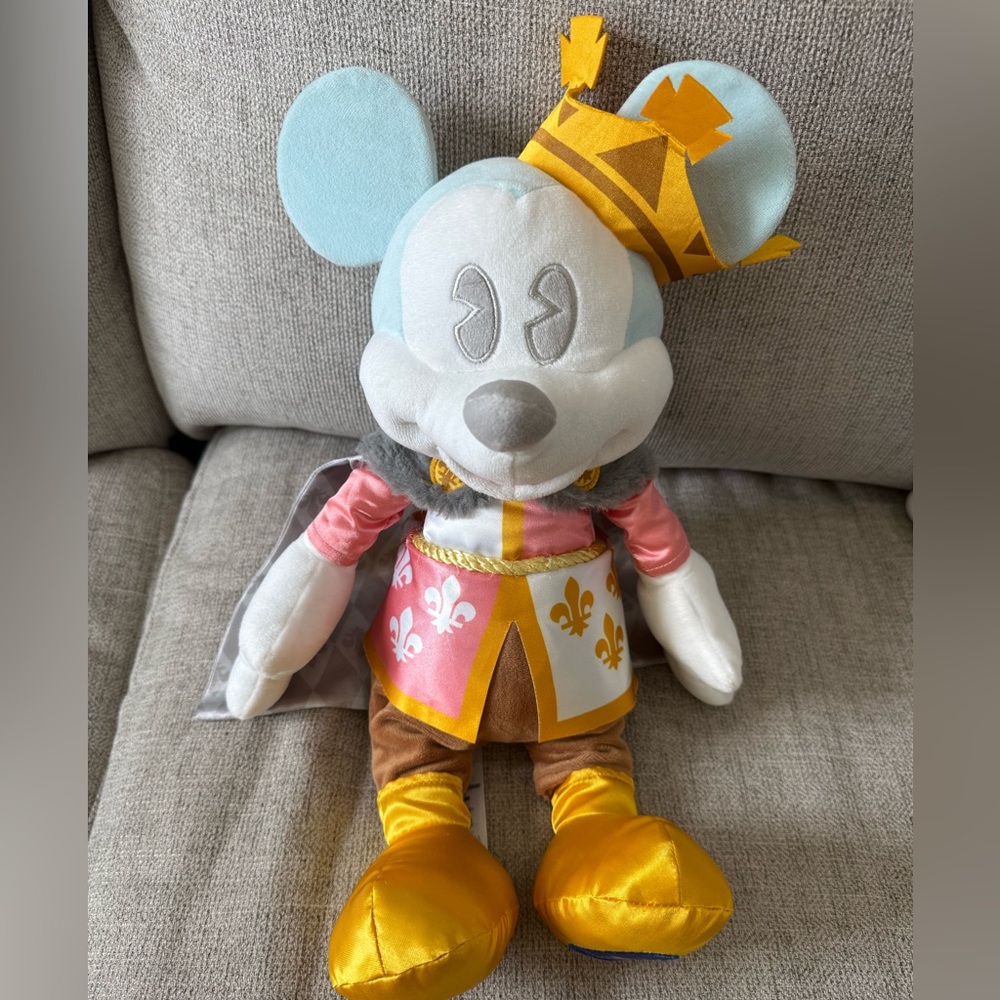 Disney Parks Disney Mickey Mouse Main Attraction Prince
Charming Plush